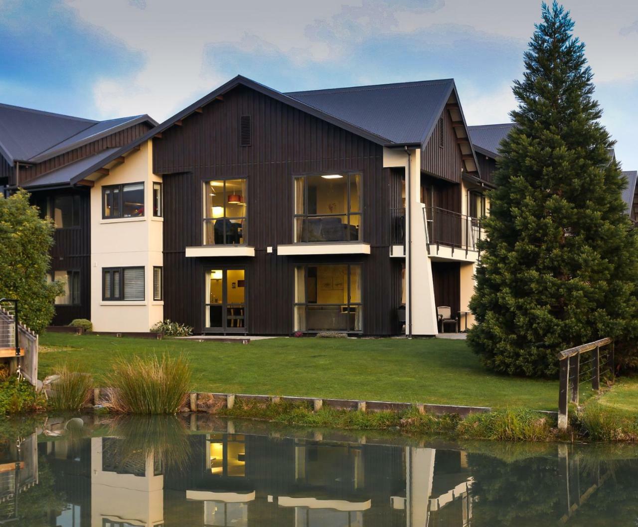 Village Lake Luxury Apartments Hanmer Springs Exterior foto